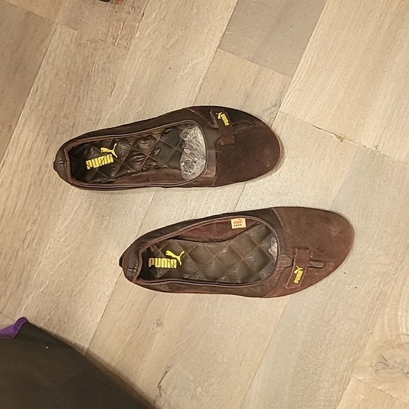 PUMA Speedcat Ballet Suede & Leather Vintage Flats Appx Size 7.5/8 90's Y2K Firm - Picture 1 of 8